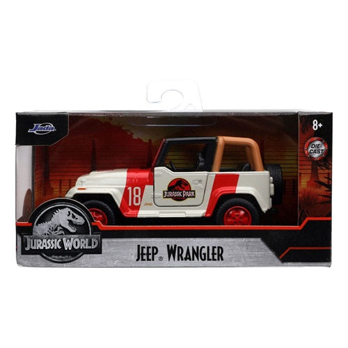 Réplique Jurassic Park Jeep Wrangler 1/32