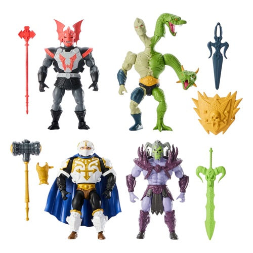 Action Figure Masters of the Universe Origins pack 4 figurines Battle For Eternia