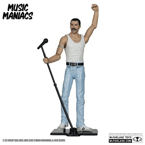 Action Figure Music Maniacs Rock Freddie Mercury