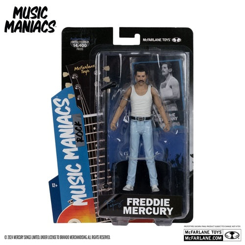Action Figure Music Maniacs Rock Freddie Mercury