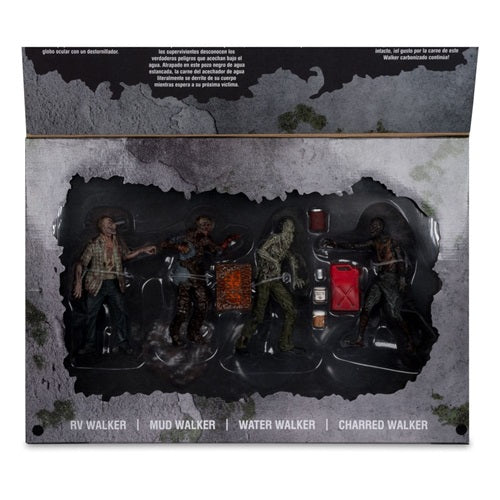 Action Figure pack The Walking Dead The Walkers (4 figurines)