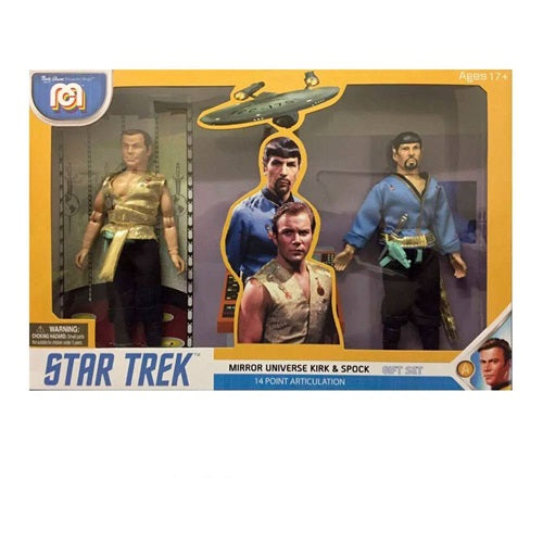 Pack figurines Star Trek Mirror Universe Spock & Kirk