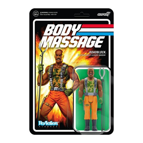Action Figure GI Joe ReAction Roadblock PSA