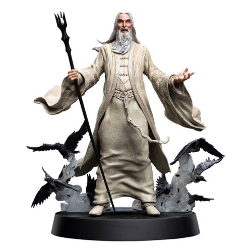 Statue Le Seigneur des Anneaux Figures of Fandom Saroumane le Blanc