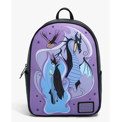 Sac à dos Loungefly Disney Villains Maléfique Dragon