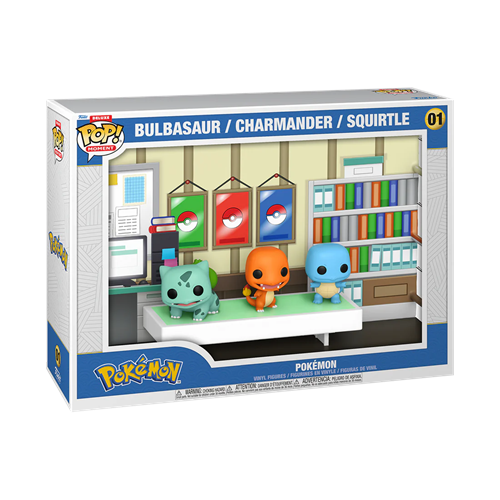 Figurine Pop Moments Deluxe Pokémon Starters 1996