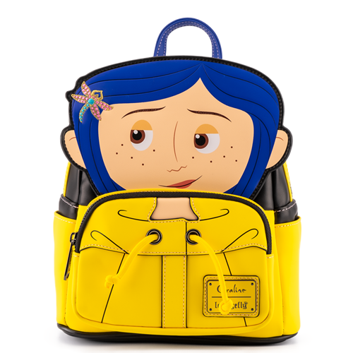 Sac à dos Loungefly Coraline Laika Rain Cost Cosplay