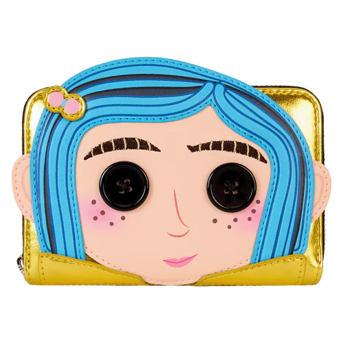 Portefeuille Loungefly Coraline 15 ans Cosplay