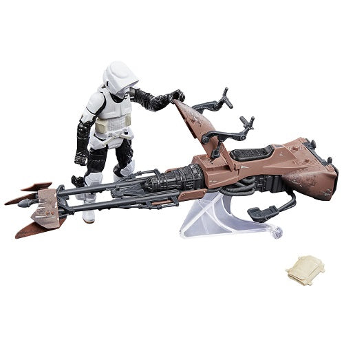 Action Figure Star Wars Le Retour du Jedi Vintage Speeder Bike & Scout Trooper