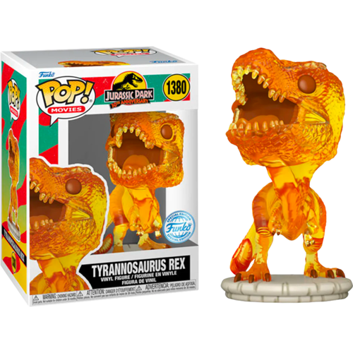 Figurine Pop Jurassic Park Amber Tyrannosaurus Rex