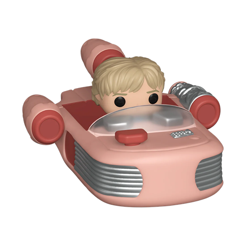 Figurine Bitty Pop Star Wars Luke Skywalker & Speeder