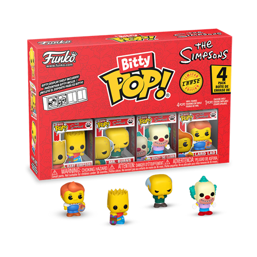 Figurines Bitty Pop Les Simpsons Bart