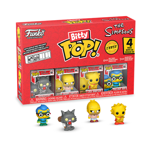 Figurines Bitty Pop Les Simpsons Scratchy