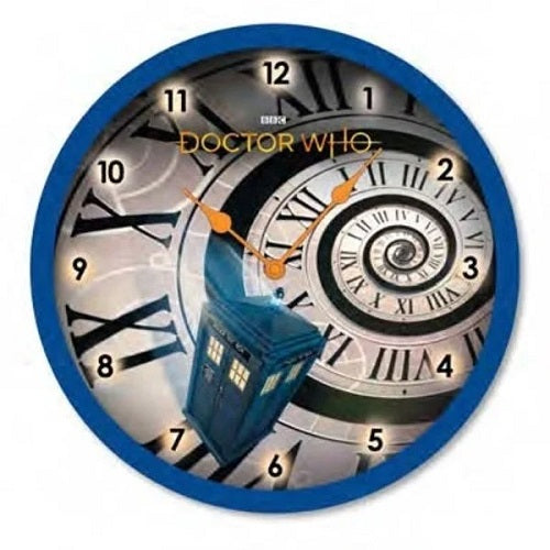 Horloge murale Doctor Who Time Spiral