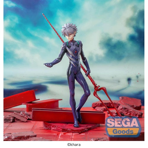 Figurine Evangelion Luminasta 3.0 + 1.0 Kaworu Nagisa Spear of Longinus