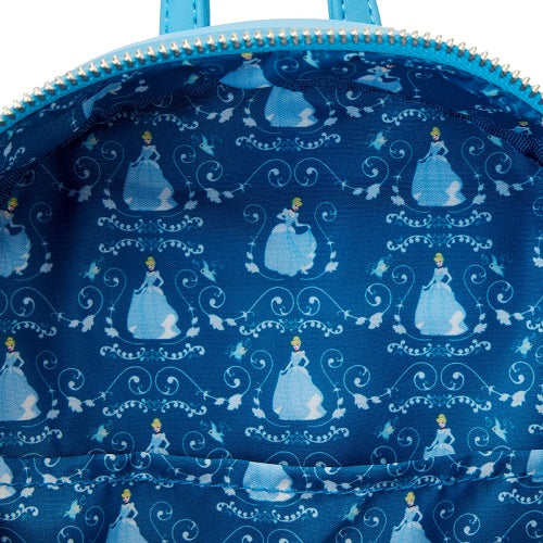 Sac à dos Loungefly Disney Cendrillon (lenticulaire)