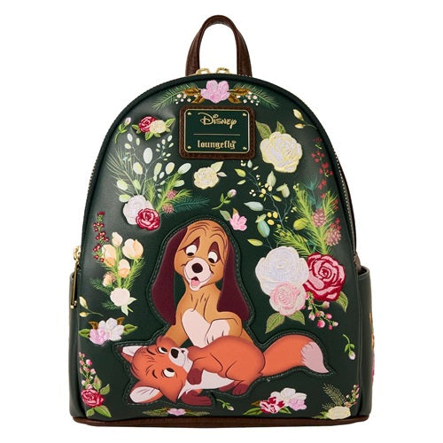 Sac à dos Loungefly Disney Rox et Rouky Floral