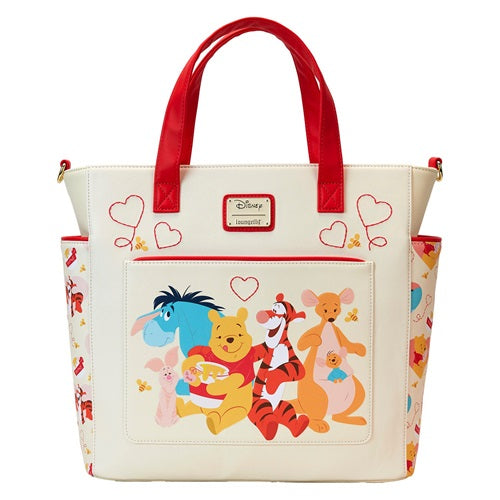 Sac à dos convertible Loungefly Disney Winnie l'Ourson Love Letter