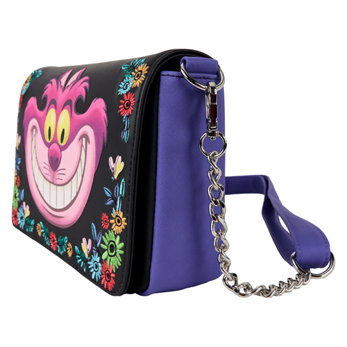 Sac à main Loungefly Disney Alice au pays des merveilles Chat du Cheshire