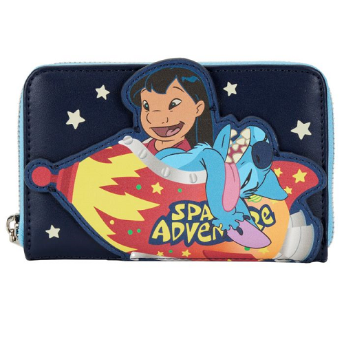 Portefeuille Loungefly Disney Lilo & Stitch Space Adventure