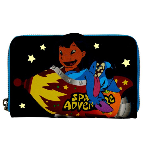 Portefeuille Loungefly Disney Lilo & Stitch Space Adventure