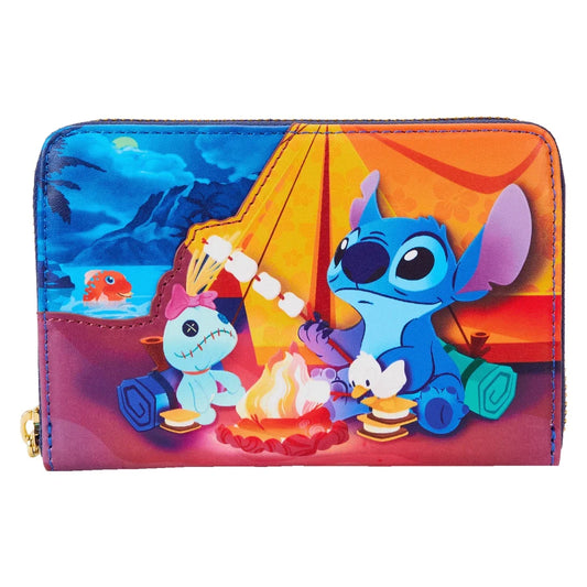 Portefeuille Loungefly Disney Lilo & Stitch Camping Cuties