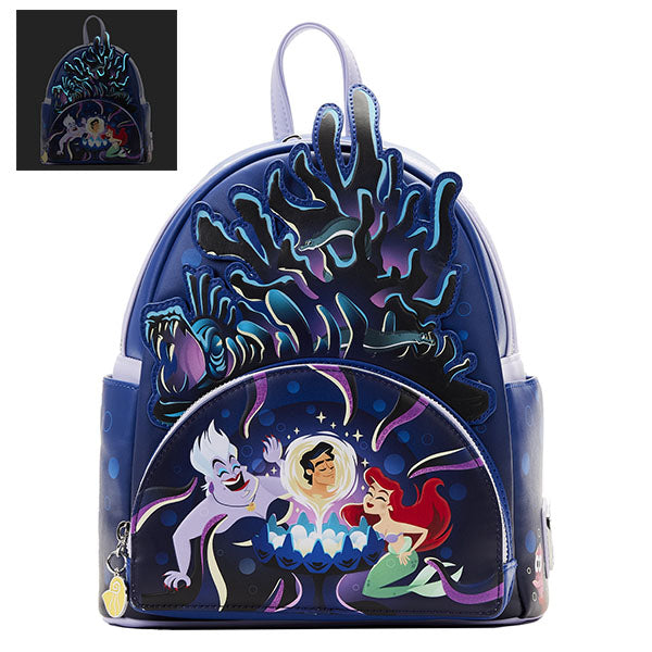 Sac à dos Loungefly Disney La petite sirène Ursula Lair