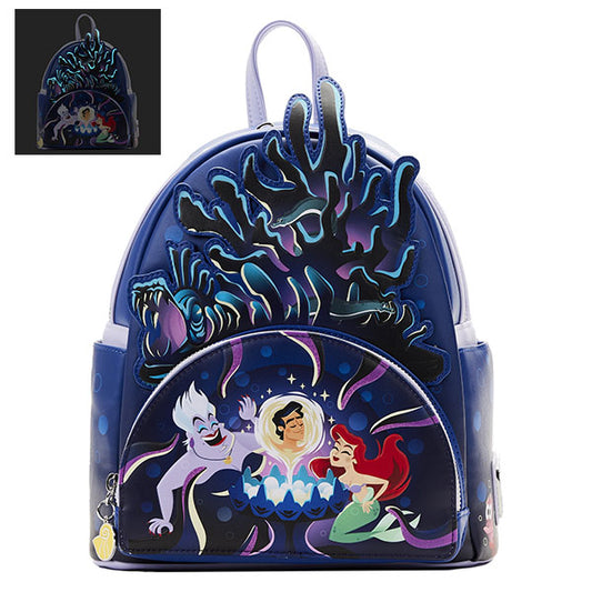 Sac à dos Loungefly Disney La petite sirène Ursula Lair