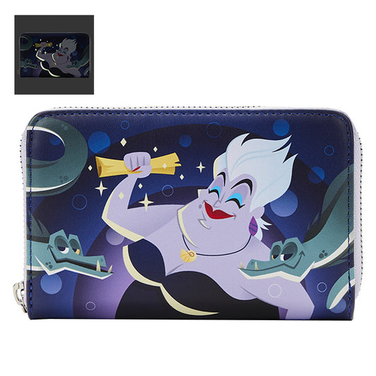 Portefeuille Loungefly Disney La petite sirène Ursula Lair