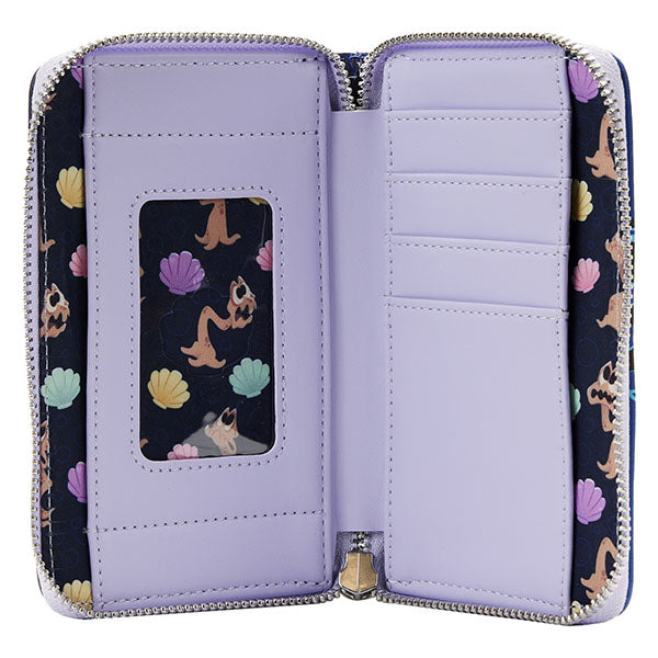 Portefeuille Loungefly Disney La petite sirène Ursula Lair