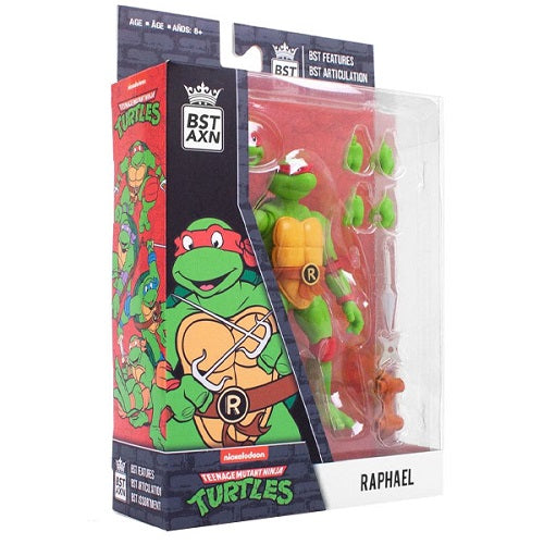 Action Figure Les Tortues Ninja BST AXN Raphael