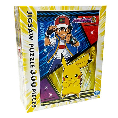 Puzzle Pokémon Sacha & Pikachu 300 pièces