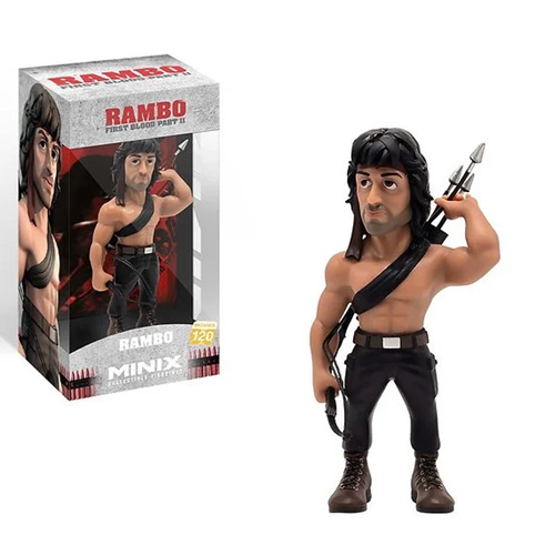 Figurine Minix Rambo First Blood II Rambo arc