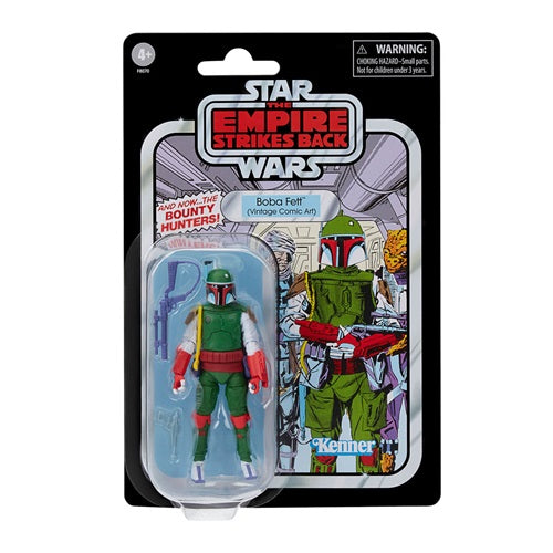 Action Figure Star Wars The Empires Strikes Back Vintage Boba Fett (Comic Art)