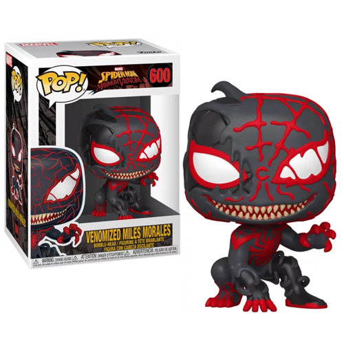 Figurine Pop Marvel Spider Man Maximum Venom Venomized Miles Morales