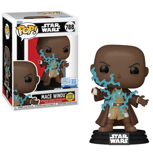 Figurine Pop 788 Star Wars Mace Windu (Elec) Exclu