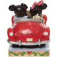 Figurine Disney Traditions Mickey & Minnie en voiture