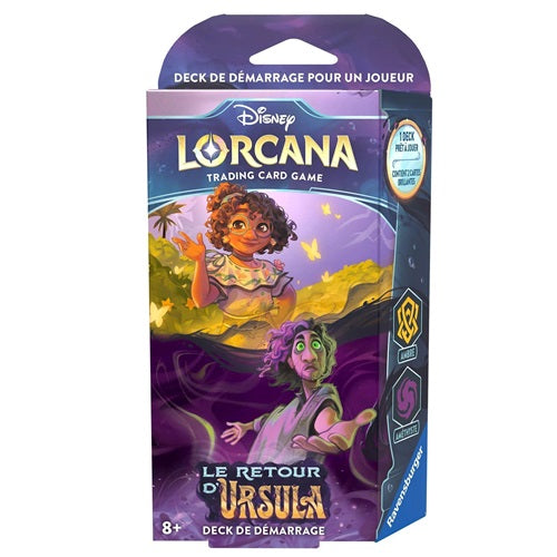 Deck de démarrage Lorcana Chapitre 4 Le Retour d'Ursula Ambre  / Améthyste