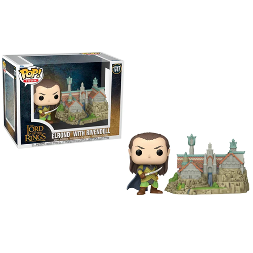 Figurine Pop Town 1747 Le Seigneur des Anneaux Elrond & Fondcombe
