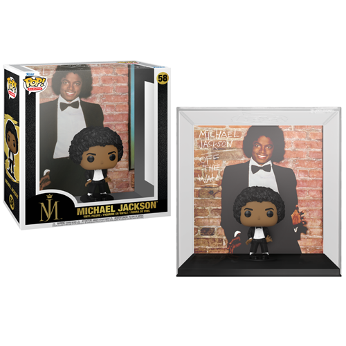 Figurine Pop Cover Michael Jackson Off the Wall