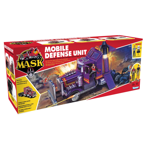 Action Figure M.A.S.K. Mobile Defense Unit Limited Edition