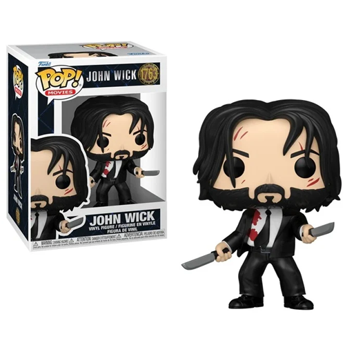 Figurine Pop 1763 John Wick avec couteaux