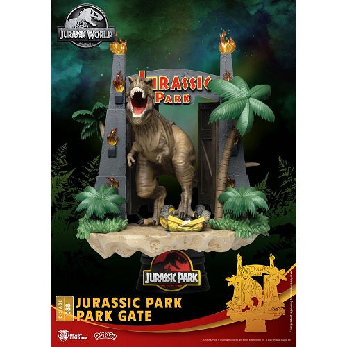 Figurine Diorama D-Stage Jurassic Park Park Gate