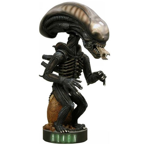 Figurine Alien Head Knocker Alien Warrior