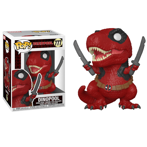 Figurine Pop 777 Marvel Deadpool 30 ans Dinopool
