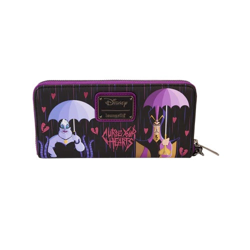 Portefeuille Loungefly Disney Villains Curse your hearts