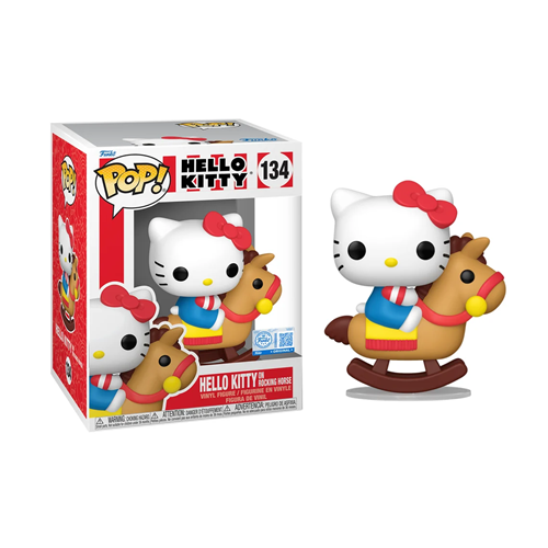 Figurine Pop Premium 134 Hello Kitty on Rocking Horse