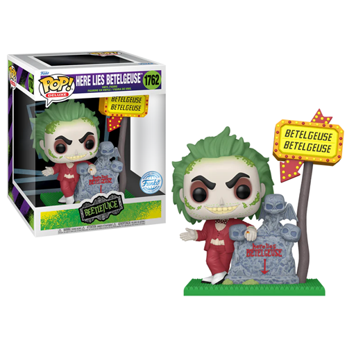 Figurine Pop Deluxe 1762 Beetlejuice Here Lies Betelgeuse