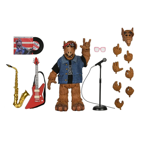 Action Figure Alf Ultimate Born to Rock Alf