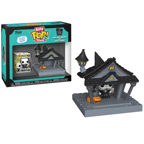 Figurine Bitty Pop Disney L'étrange Noël de Monsieur Jack Maison de Jack